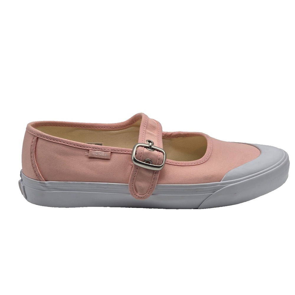 Vans Mary Jane Ballet Chintz Rose Womens 8.5 Pink White Canvas VN000CRRCHN